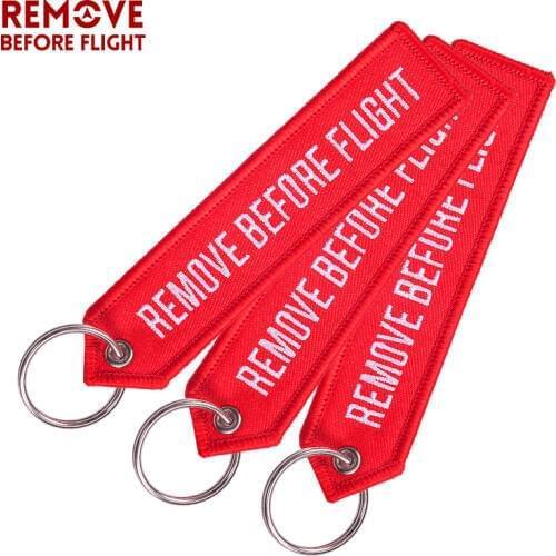 Wholesale Motorcycle Keychain Car Key Chain llavero moto chaveiro para carro Remove Before Flight FOB Valentines Aviation Gifts
