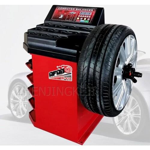 22V Fully Automatic Computer Small And Medium Tire Balancer Tools Electric Car Vehicle Balancing Machine Car Repair Equipment