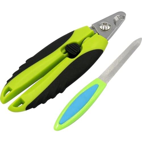 Professional Pet Cat Dog Nail Clipper Cutter with Sickle Stainless Steel Grooming Scissors Clippers Set for Pet Claws