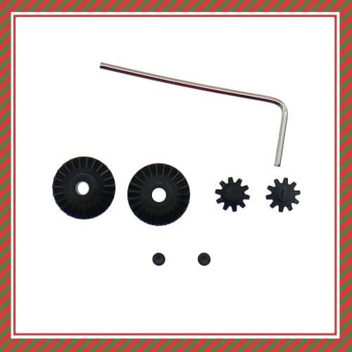 RCAWD Copper Front And Rear Main Gears For WPL Henglong B1 B14 B16 C14 C24 B24 B26 RC Q61 Q60 4x4 6x6 Military Truck&Crawler