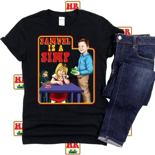 Samuel Is a Simp Shirt Simp T Shirt Vintage Shirt Ironic T Shirt Ironic Shirt Meme Shirt Funny Boyfriend Shirt Gen Z Shirt