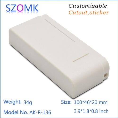 Szomk High quality abs material plastic Power Supply RFID Access Control System DIY Electronic case 100*46*20mm