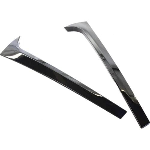 Bright Black Rear Window Side Spoiler For Skoda Octavia Combi 14-19 Durable And Scratch-resistant
