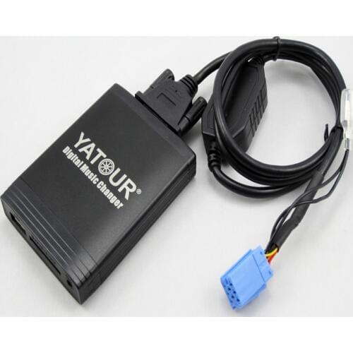 Yatour for Renault Clio Twingo Laguna Megane Scenic Escape Tuner List Update List Car Digital CD Music Changer USB MP3 adapter 9