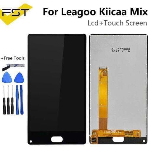 5.5''For LEAGOO Kiicaa Mix LCD Display And Touch Screen Digitizer Assembly Phone Accessories For Kiicaa Mix Repair Part +Tools