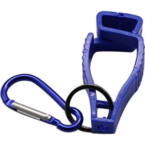 1PC Hook Up Clip Grabber Catcher Working Gloves Clamp Multifunctional Fastener Hanging Tool Random Color Safety Plastic Outdoor