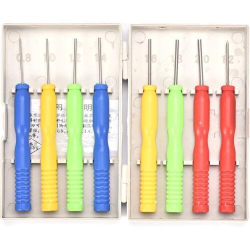 8 Pcs/Lot Stainless Steel Non-stick Tin Hollow Core Needle Kits For Soldering Assist Tools Good Quality