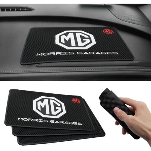 Car Styling Non-Slip Mat Auto Dashboard Phone Anti-Slip Mat For MG ZS GS 5 Gundam 350 Parts TF GT 6 Auto Interior Accessories