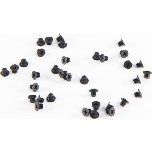 Free Shipping 200pcs Per Set Hard Drive Screws for Dell HP Lenovo IBM Universal black M3*3 HDD Screws