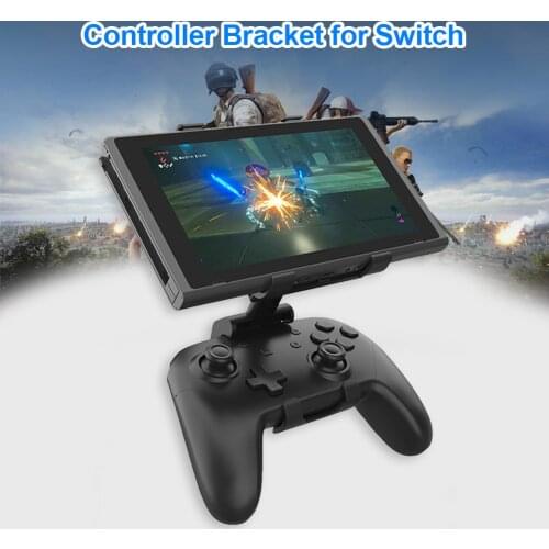 For Nintendo Switch Pro Gaming Controller Holder Stand Adjustable Clip Clamp Mount for Nintendo Switch Controller Holder Console