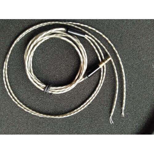 DIY headphone cable silver plated wire C5 cable