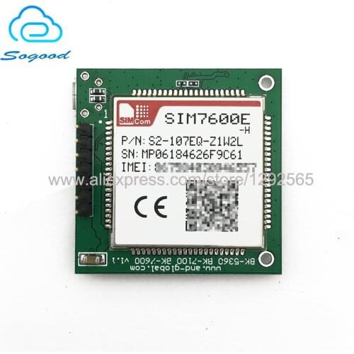 LTE CAT4 module board SIM7600E-H EVB Board 4G LTE cat 4 breakout board,SIM7600E-H core board for EMEA/Korea/Thailand