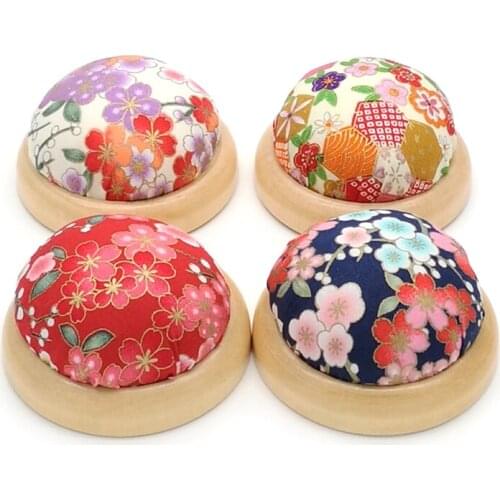 Lovely Ball Shaped Needle Pin Cushion Holder Pincushion Stitch Needlework Mat DIY Craft Supplies Sewing Pins Accessories