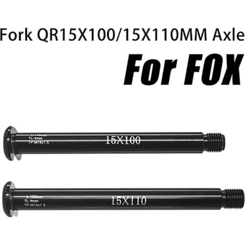 Suitable for FOX SC32 34 36 series cylindrical axle front fork 15QR 100*15 open gear front fork lightweight repair parts