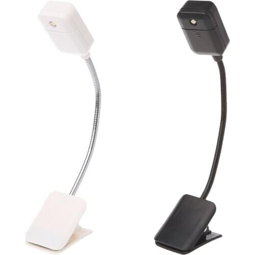 For Kindle & Notebook Reading Light LED Book Light Table Lamp Mini Flexible Clip