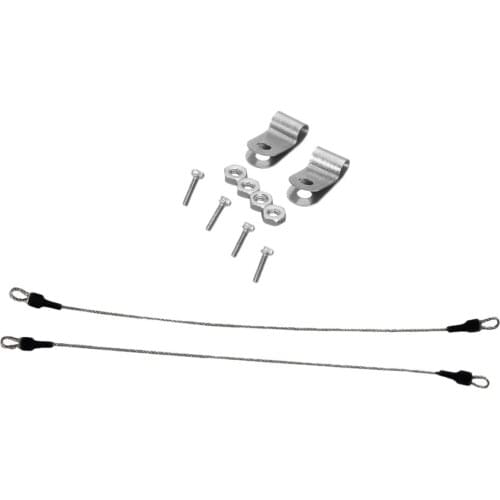 1/10 Scale RC Rock Crawler Parts Steel Rope 175mm for -4 4 D90
