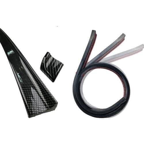 1.5M Universal Car Rear Roof Splitter Spoiler Trim Strip For Audi A4 B5 B6 B8 A6 C5 C6 A3 A5 Q3 Q5 Q7 BMW E46 E39 E90 E36 E60