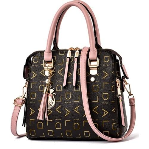 2021 Spring/Summer Tide cute lady handbag charming letter one-shoulder sloping bag large-capacity womens bag manufacturer sales