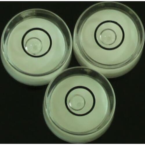 3pcs 14.8mm Circular Bubble Level for professional measuring and normal use