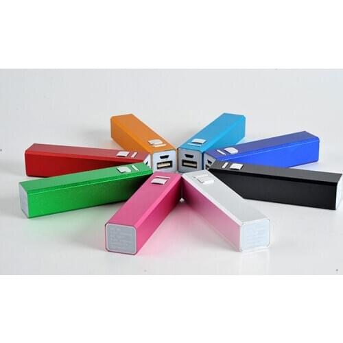 4 PCS Power Bank Gift Mobile Power 2600mAh Custom Logo Charging Power Supply(Global Shipping)