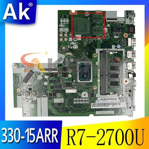Akemy For Lenovo 330-15ARR Laptop Motherboard NM-B681 Motherboard CPU R7-2700U RAM 4GB Tested testing FRU 5B20R34286 5B20R34274