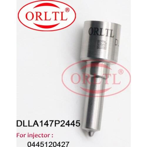 Black Coated Needle Nozzle DLLA147P2445 Common Rail Sprayer DLLA147P2445 Nozzle Replacments DLLA147P2445