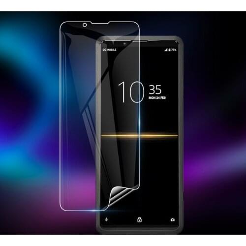 For Sony Xperia Pro 5G XQ-AQ62 6.5" Clear TPU Hydrogel Full Cover Soft Screen Protector Film ( Not Glass )