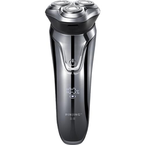 PinJing Men Washable USB Rechargeable Electric Shaver Wireless Smart Control Razor IPX7 Waterproof Shaving Beard Machine