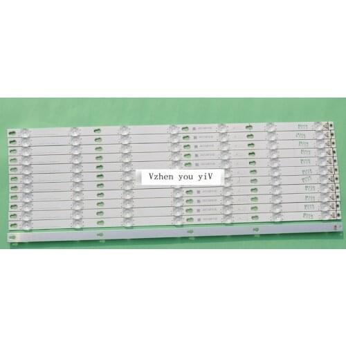 FOR Konka Brand new Led65g9200u 35021961 TCL-TOT65D2900 aluminum plate light strip 7 lamps concave length 69.4cm 3V