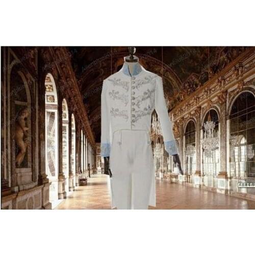 Cinderella Prince Charming Richard Madden Cosplay Costume Tuxedo Party Outfits