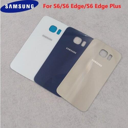 Original Samsung S6/S6 Edge/S6 Edge Plus Back Battery Cover Rear Rear Door Housing Case For Galaxy G920F G925F G928F Repair Part