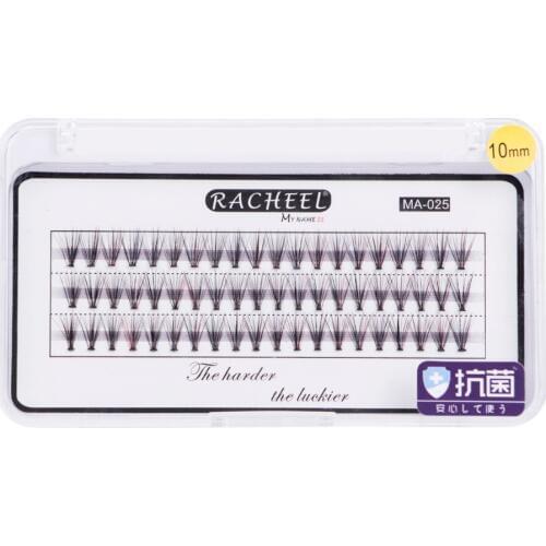 New Style C curl Super 1 box Multicolor Red Black Flowering Grafting Natural 20 roots Thickness False Eyelash Extensions 0.05