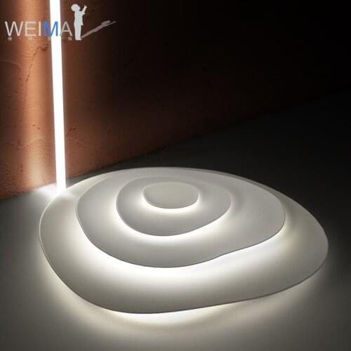 Modern Nordic Creative Simple Ceiling Lamp Atmosphere Personality Living Room Lamp Bedroom Study Intelligent LampLighting