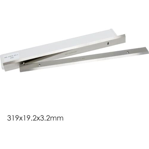 319mm HSS Thickness Wood Planer Blade Knife 319x18.2x3.2mm Single Edged for Ryobi ETP1531AK JET JWP-12 GMC MA1931 Corvette 21