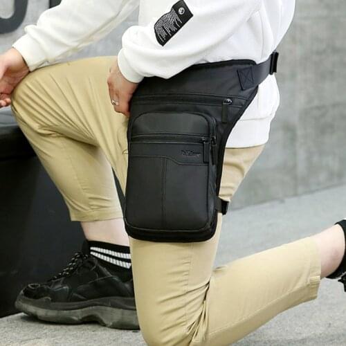 Waterproof Thigh Bag Men Waist Packs Outdoor Riding Motorcycle Leg Waist Bags Hip Belt Bag Shoulder Bags Travel Chest Pack Male