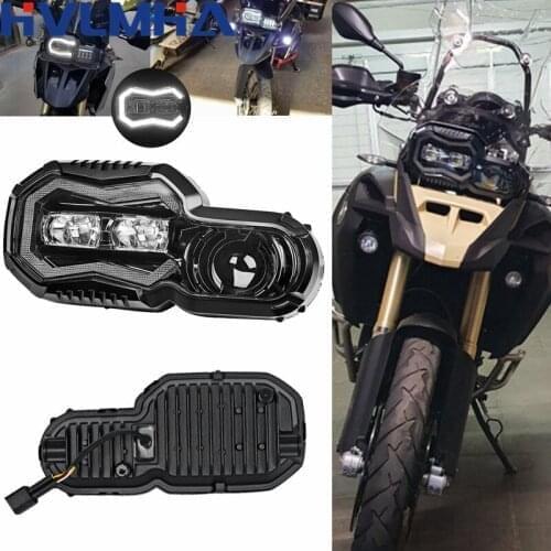 1set Motorcycle Lights Headlight For BMW F800GS F800R F700GS F650GS Adventure Motorcycles LED Projector Headlight Assembly