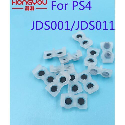 100Pcs JDS 001 011 L1 R1 L2 R2 Rubber Silicon Conductive Button Pad Set For Sony PS4 DualShock old version Conductive rubber pad