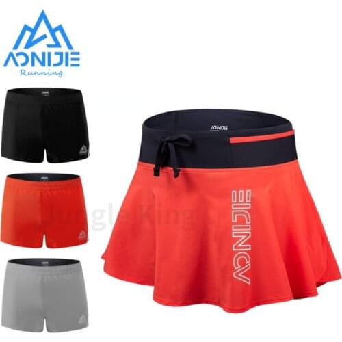 AONIJIE New F5106 F5104 Women Lightweight Quick Dry Sports Shorts With 6.8 Phone Pocket For Outdoor Training Running Gym Tennis