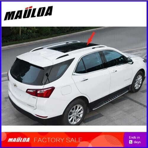Hot sale aluminium alloy Sticker install side rail bar roof rack for Equinox 2016 2017 2018