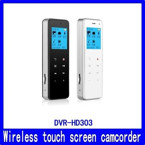 Wireless Charging HD 720P audio recording Smart digital voice recorder with touchscreen