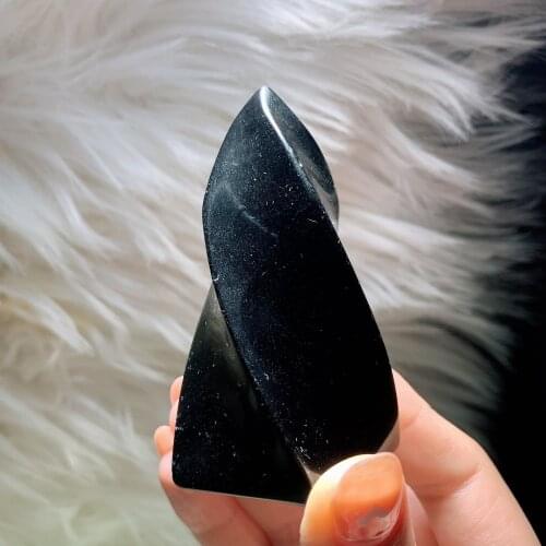 Black obsidian torch 2350