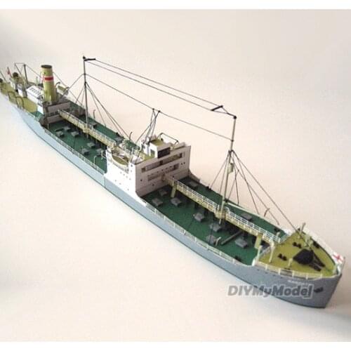 DIYMyModeI 1: 400 Polish cargo ship karpaty DIY Handcraft Paper Model Kit Handmade Toy Puzzles Gift Movie prop