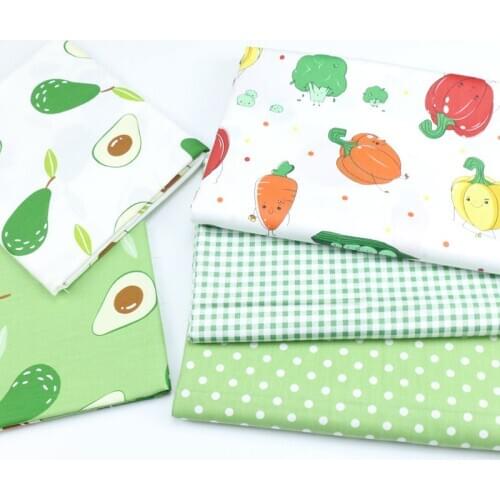Cotton Twill Fabric Print Textile Patchwork DIY Sewing Quilting Infant Clothing Dormitory Home Decoration Thin Cotton Fabric