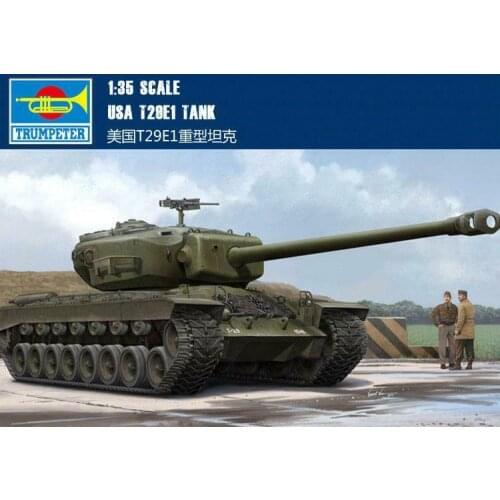 Trumpeter 84510 1/35 Scale US T29E1 Heavy Tank Plastic Assembly Model Kits TH05626-SMT6
