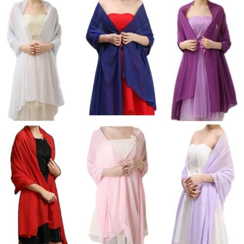 Lightweight Women Hijab Chiffon Muslim Hijab Long Scarf Head Shawl Wrap Scarves for Women