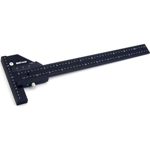 Multi Gauge Woodworking Multifunctional Ruler,Angle Ruler Woodworking Tools
