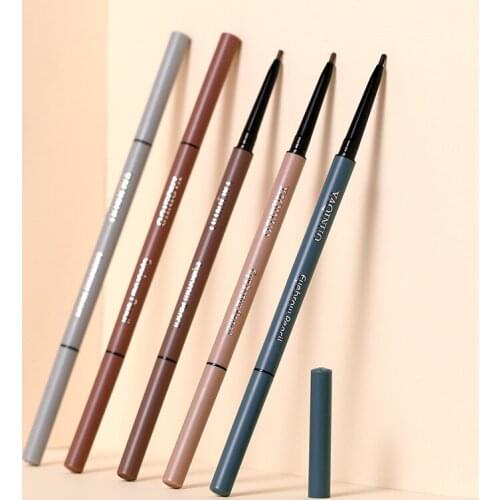 Extremely Fine Eyebrow Pencil Natural Long-lasting Waterproof Eye Brow Pen Cosmetics Black Brown Easy To Wear Eye Makeup TSLM2
