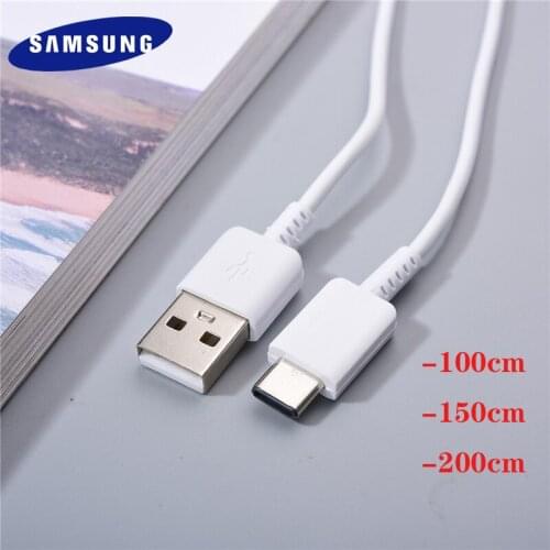 Original 1M/1.5M/2M USB 3.1 TYPE-C Fast Charging Data Cable For Samsung Galaxy S10 S10+ S9 S8 A51 A71 5G S20 Note20 Ultra 10 8 9