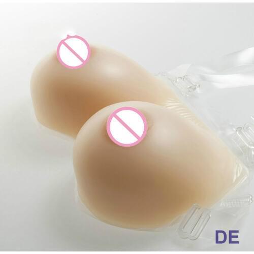 Sexy 1200g Silicone Breast Forms Transgender Prosthesis DD Cup Realistic Boobs TG TV Bras for Women Top Selling Product In 2019