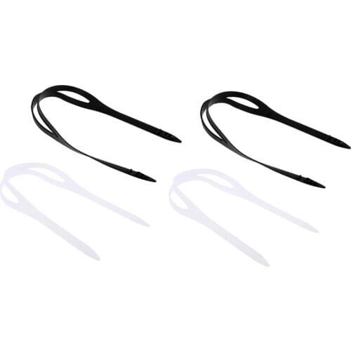 4pcs Silicone Replacement Swimming Goggles Strap Head Band Protector 49cm